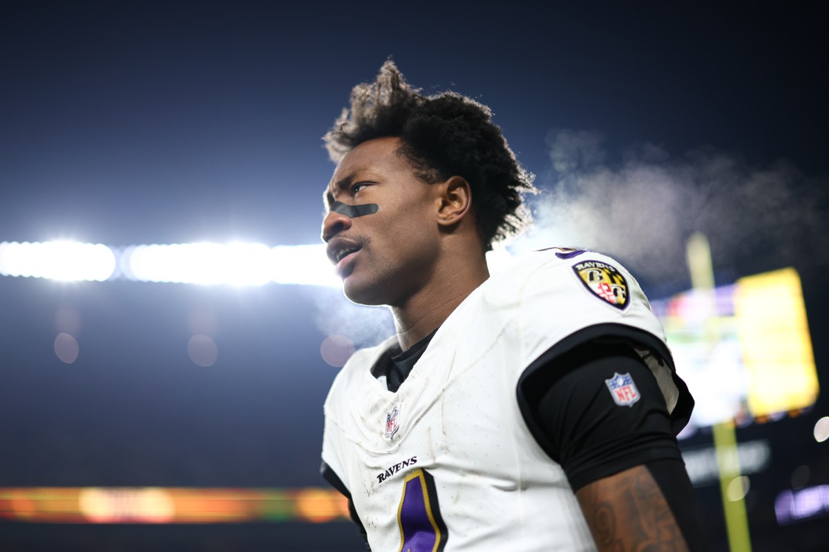 Zay Flowers Reacts to Ravens Signing Undrafted QB Diego Pavia