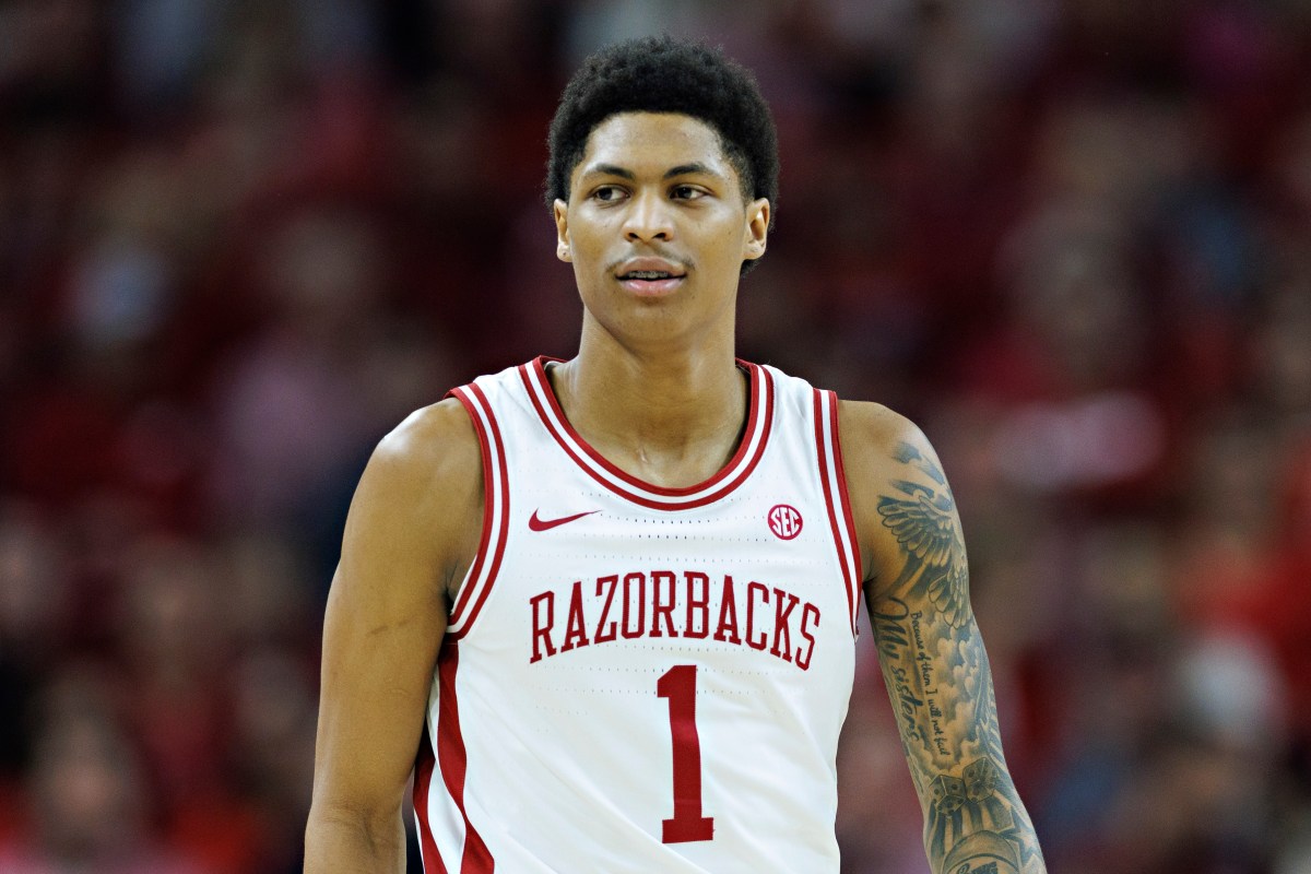 Arkansas' Meleek Thomas Teetering on the Edge of Being a First-Round Pick