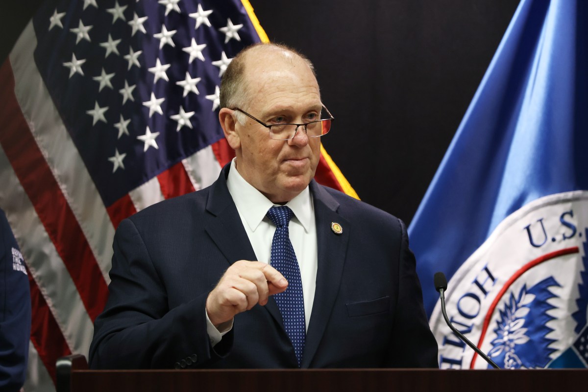 Tom Homan Says Discussions Ongoing About Legal Status For Some Undocumented