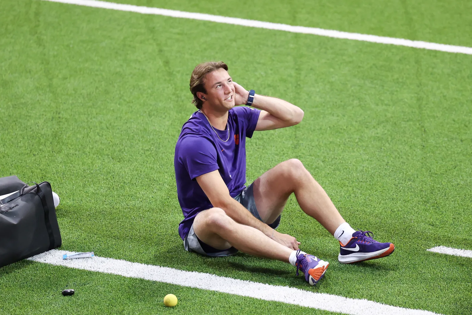 Cade Klubnik remands confident despite draft slide.