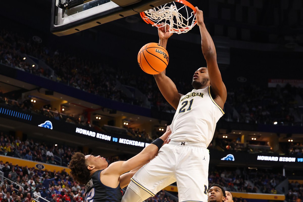 Michigan's Morez Johnson Jr. is Flying Up NBA Draft Boards