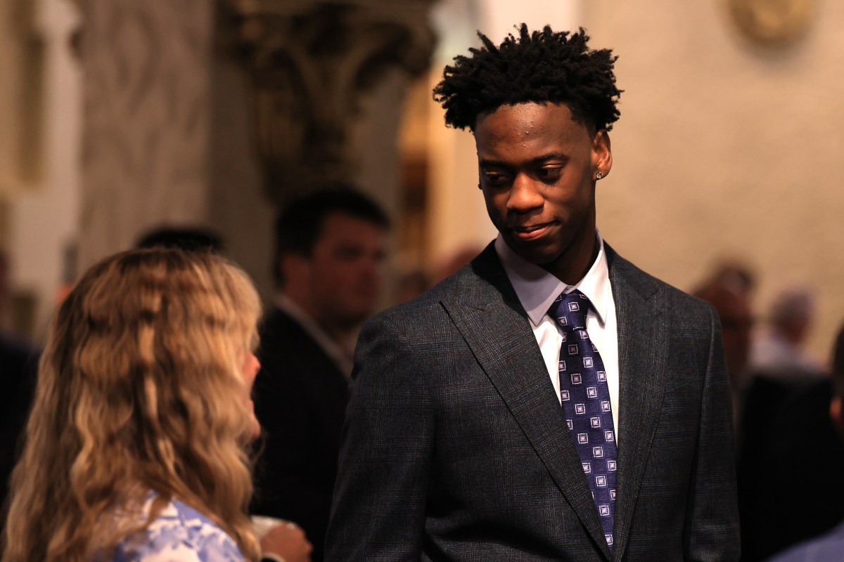 AJ Dybantsa Reacts to Wizards Landing No. 1 Pick in 2026 NBA Draft