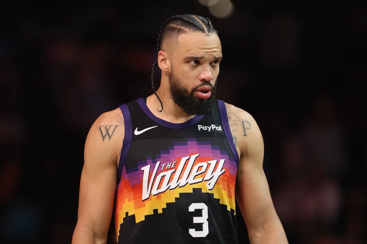 Phoenix Suns star Dillon Brooks against Houston Rockets