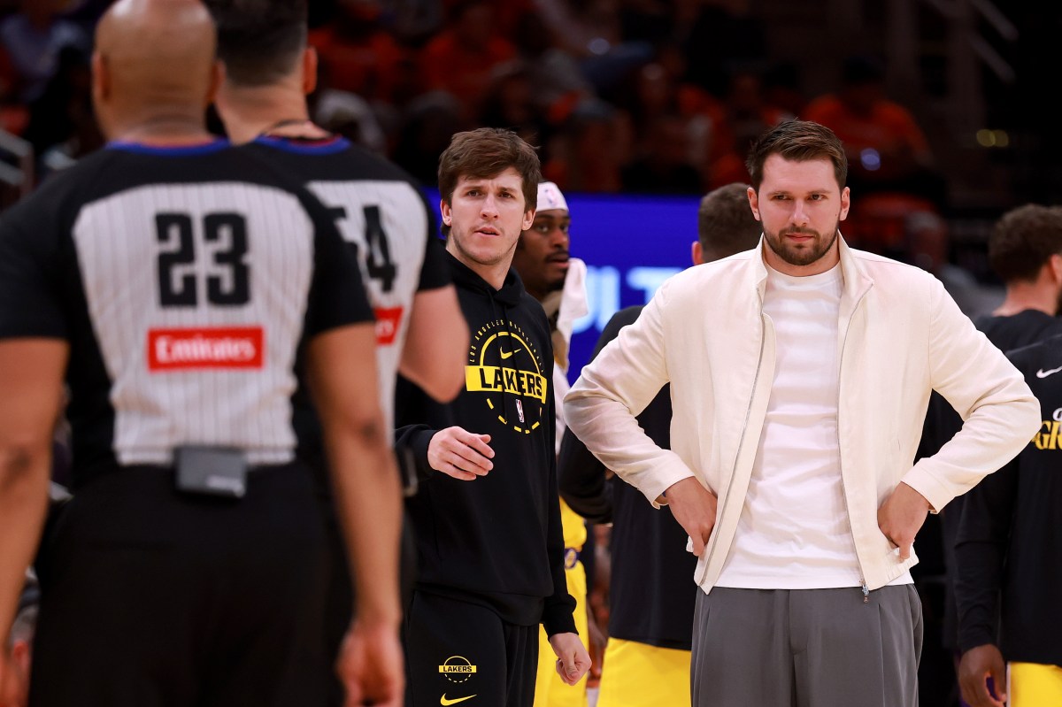 JJ Redick Gives Blunt Response When Asked About Luka Doncic& 039;s Game 1 Status