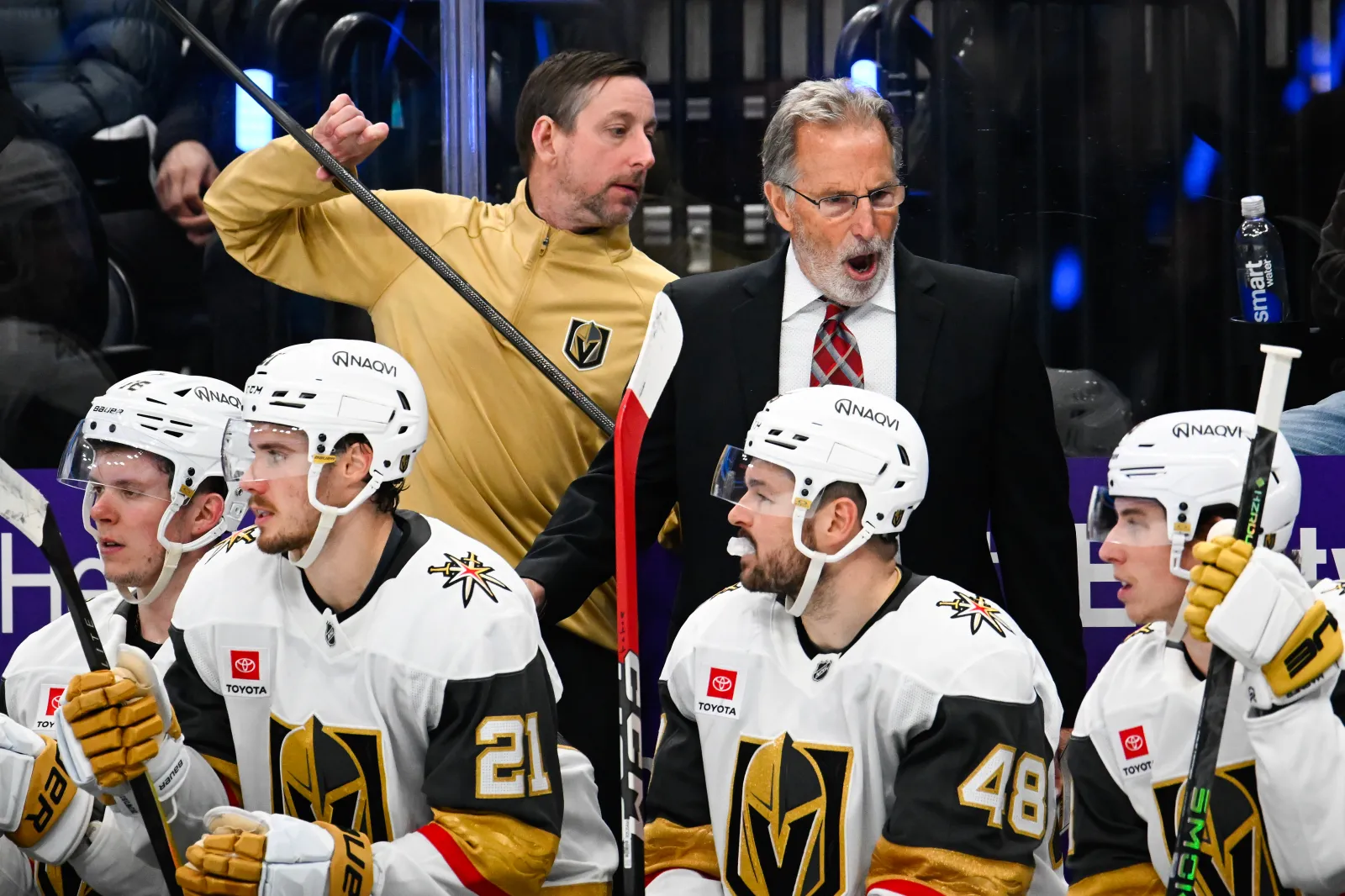 Vegas Golden Knights head coach John Tortorella