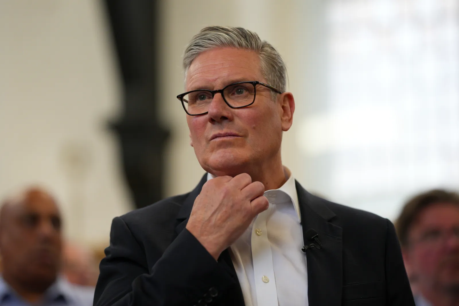 UK Prime Minister Keir Starmer is pictured on May 5, 2026 in London.