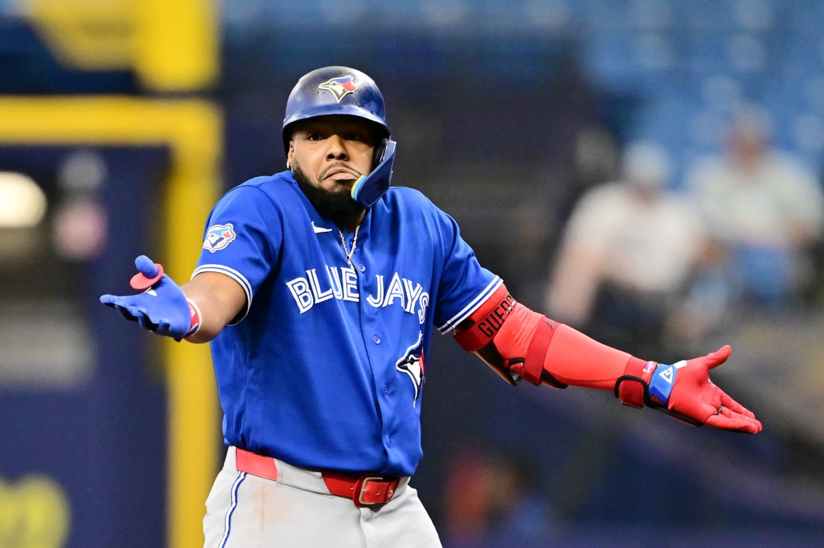 Vladimir Guerrero Jr. Seemingly Avoids Disaster After Injury Scare Vladimir Guerrero Jr. Seemingly Avoids Disaster After Injury Scare