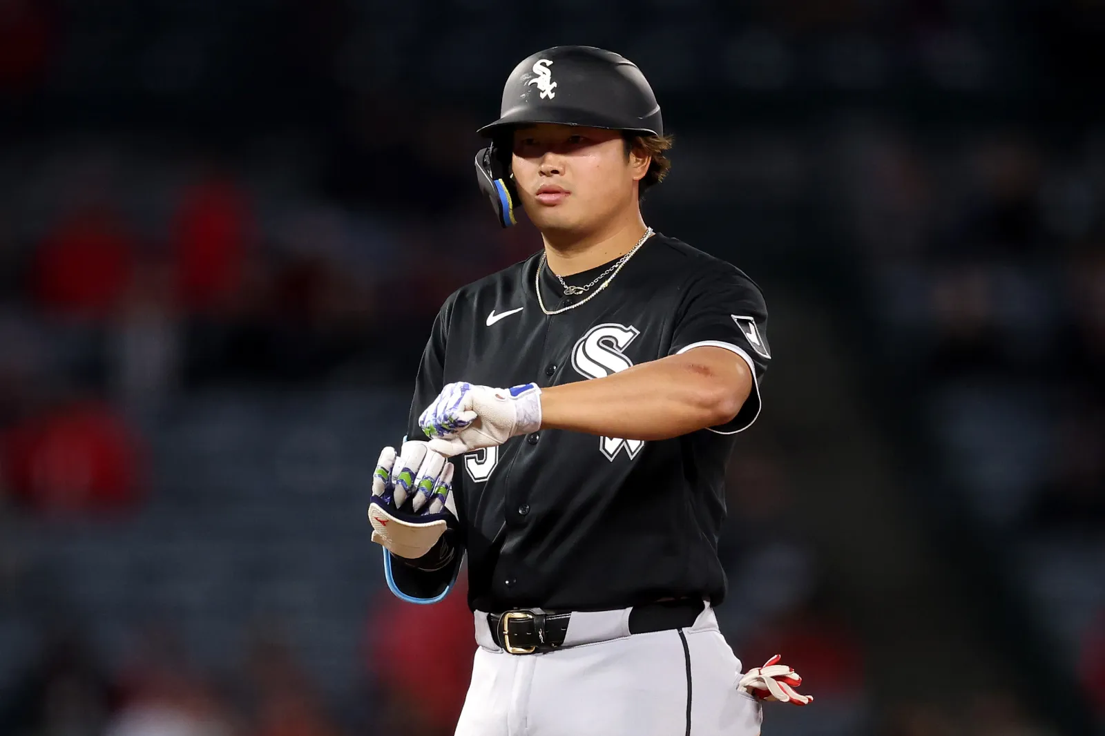 Munetaka Murakami #5 of the Chicago White Sox