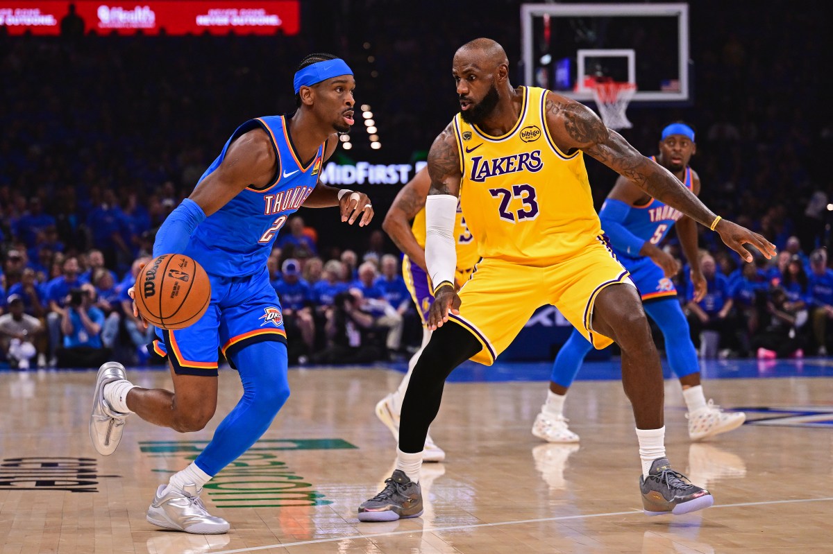 Shai Gilgeous-Alexander Has Strong Praise for LeBron James After Game 4