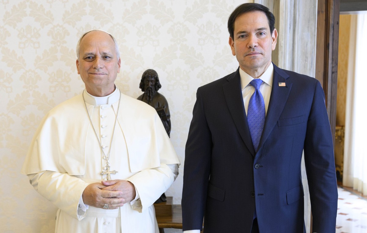 In Front of Pope Leo, Marco Rubio Just Inherited Trump’s Iran War | Opinion