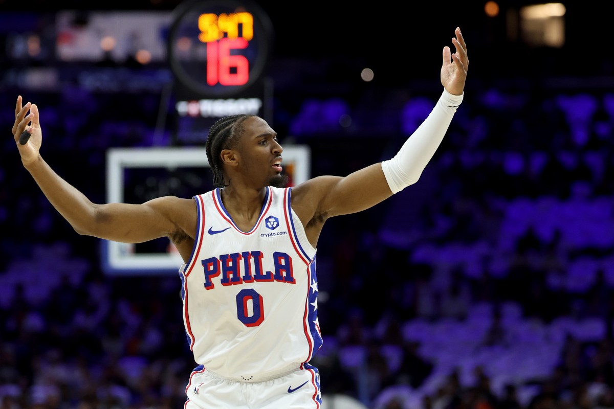 76ers& 039; Tyrese Maxey Gets Honest About Knicks Fan Takeover