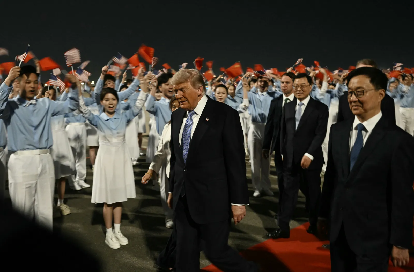 Image for article: Who’s Gone With Trump to China? And What It Shows About US Priorities