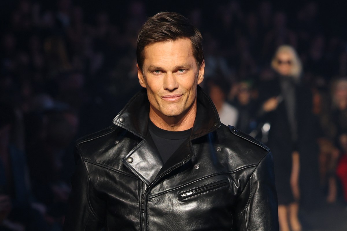 Tom Brady Makes Runway Modeling Debut
