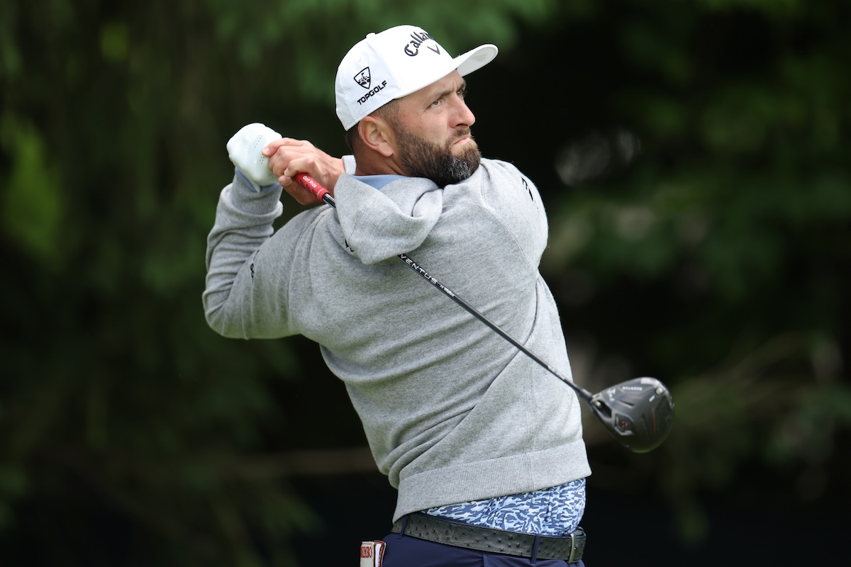 Jon Rahm Has Strong Reaction to Divot Hitting Volunteer at PGA Championship