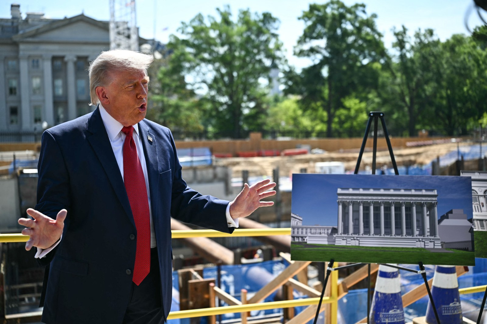 newsweek.com - Dan Gooding - DOJ cites White House shooting to reveal new details about Trump's ballroom