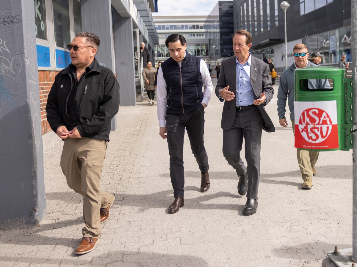 Trump Envoy Heckled During Greenland Visit: ‘Don’t Come Here’