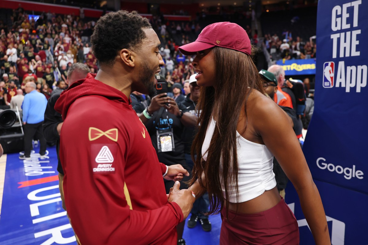 Coco Jones Comforts Fianc&eacute; Donovan Mitchell After Cavaliers Swept by Knicks