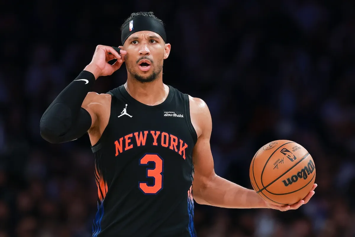 New York Knicks star Josh Hart in Game 2 against Cleveland Cavaliers