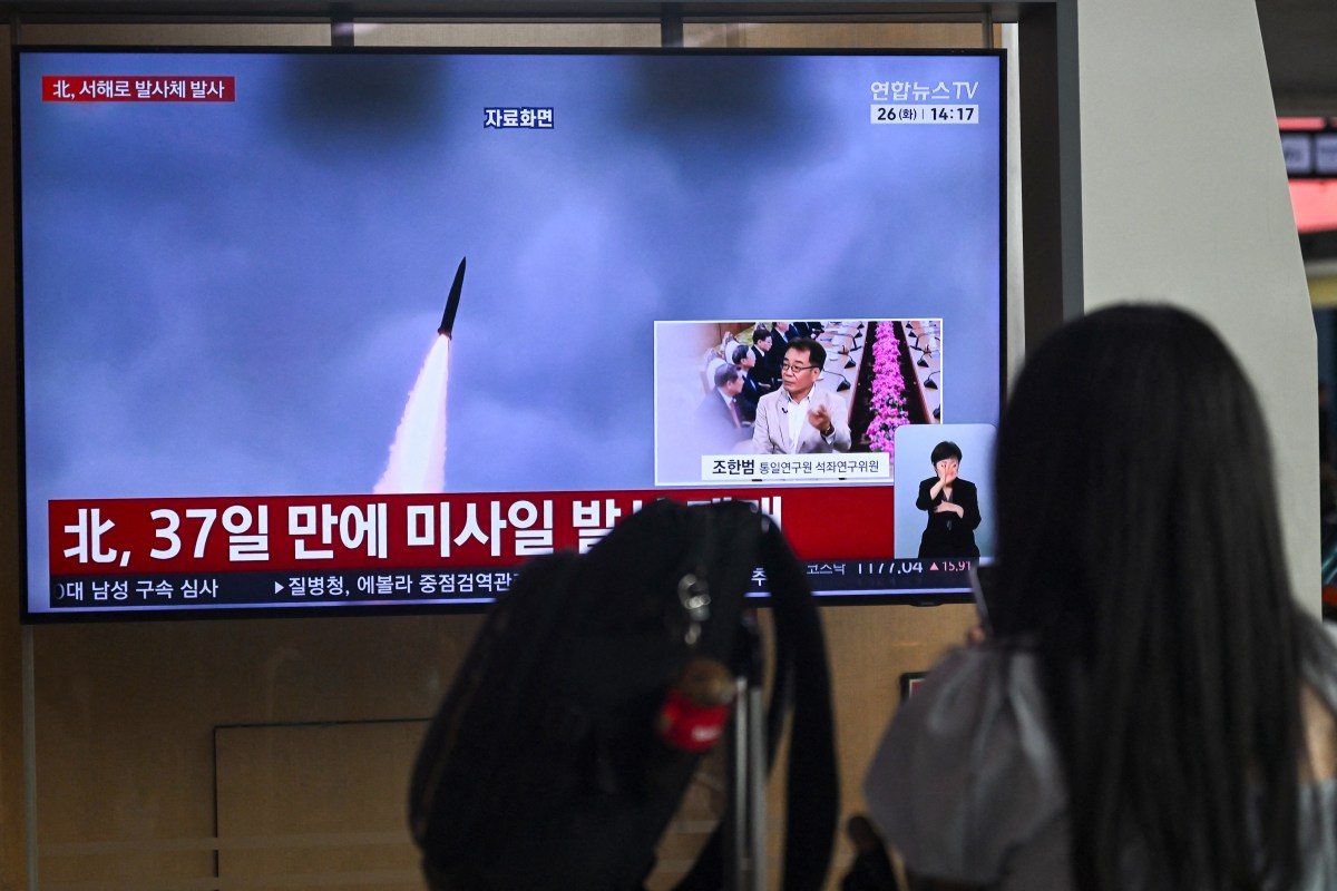 North Korea Launches Ballistic Missiles in Show of Force