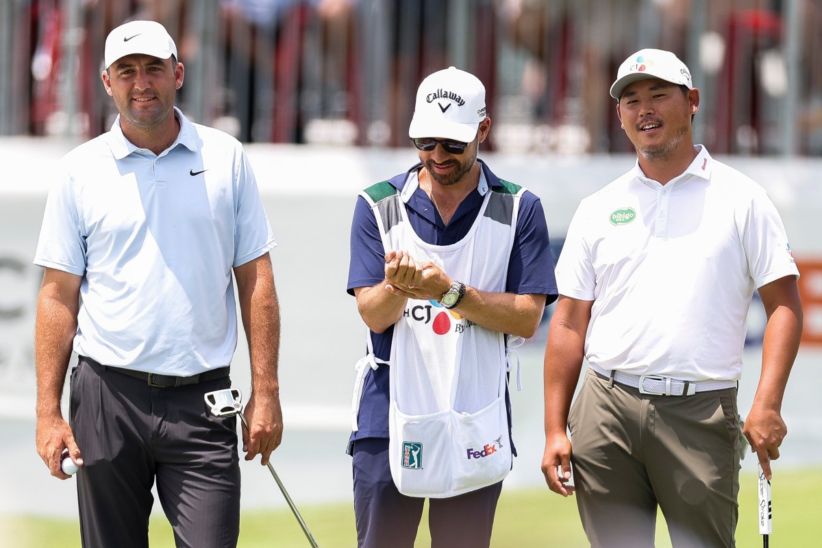 Scottie Scheffler Has Warning for Si Woo Kim Before Final Round