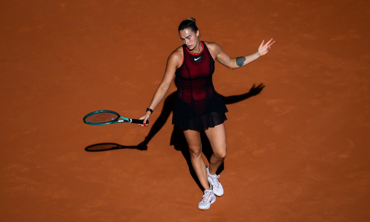 Aryna Sabalenka Dances to Michael Jackson's 'Thriller' at Roland-Garros
