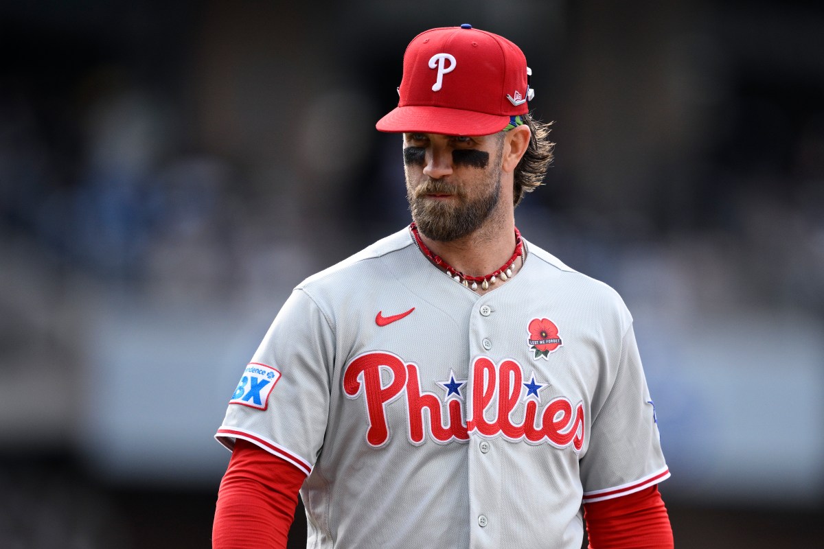 Phillies' Bryce Harper Trolled by Padres Over Viral TikTok