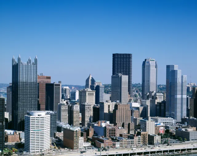 The Pittsburgh skyline on October 3, 2025.