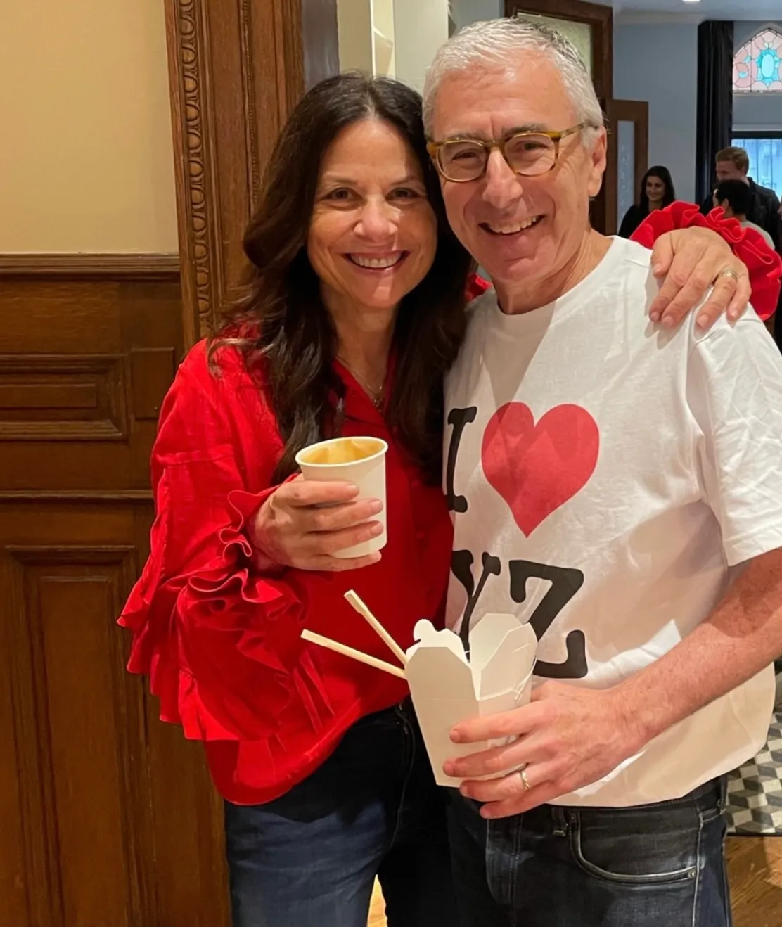 Helene Rosenthal and her husband, Jimmy.
