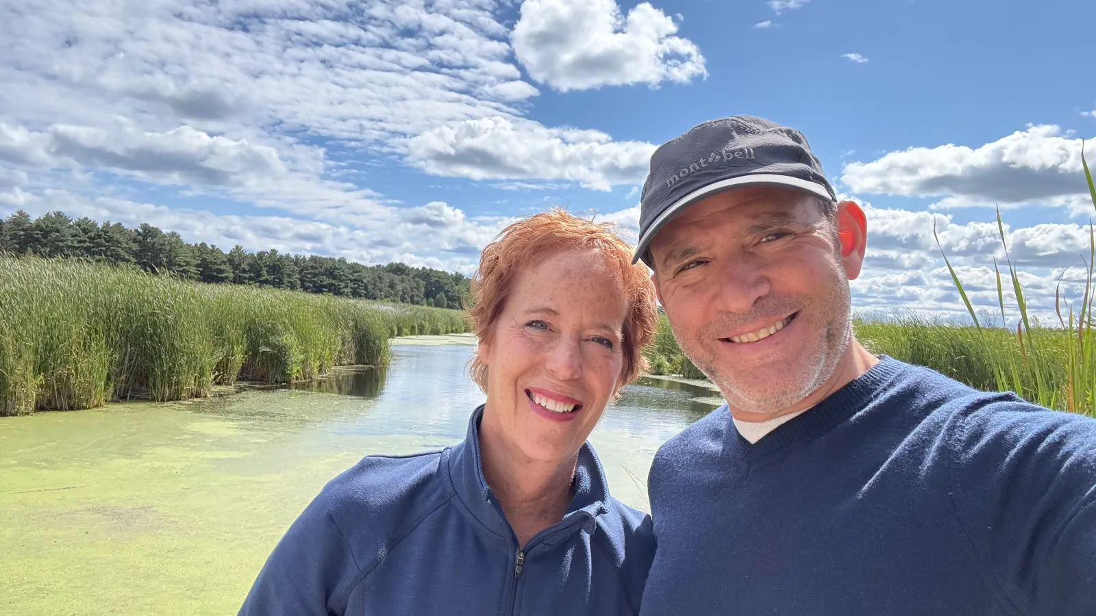 Dr. Obel with her husband.