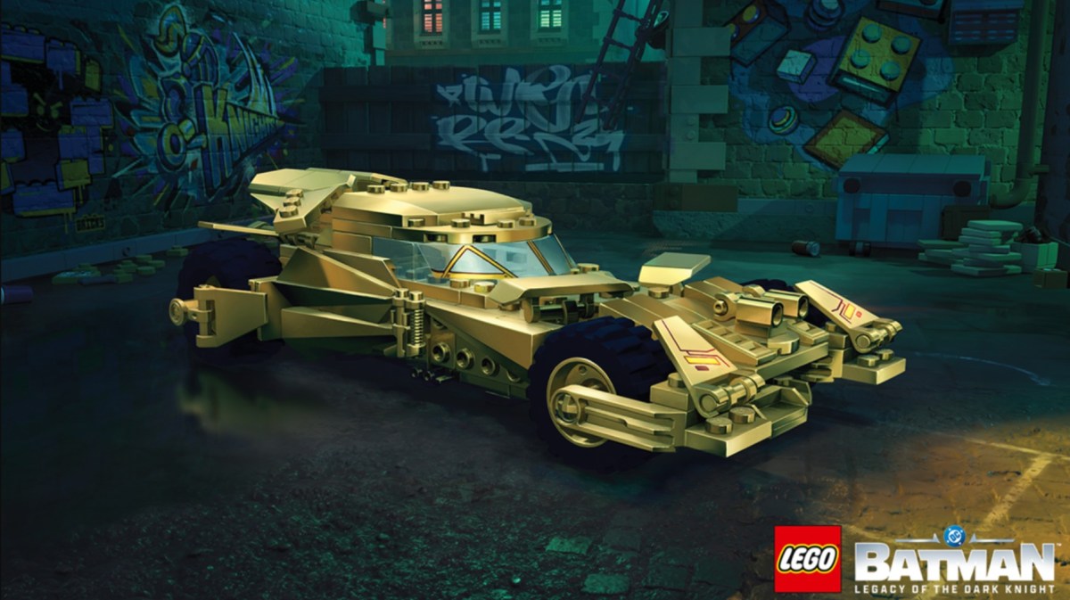 Lego Batman Legacy of the Dark Knight Batmobile Sets Unlock in-Game Content