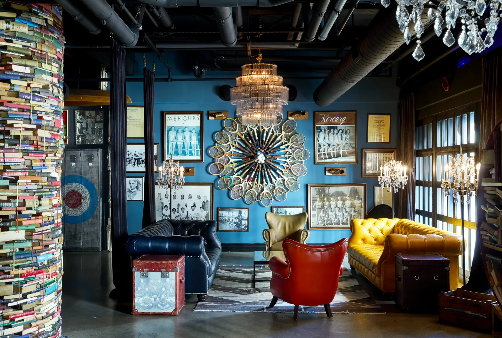 Blue Room at the Los Angeles Athletic Club