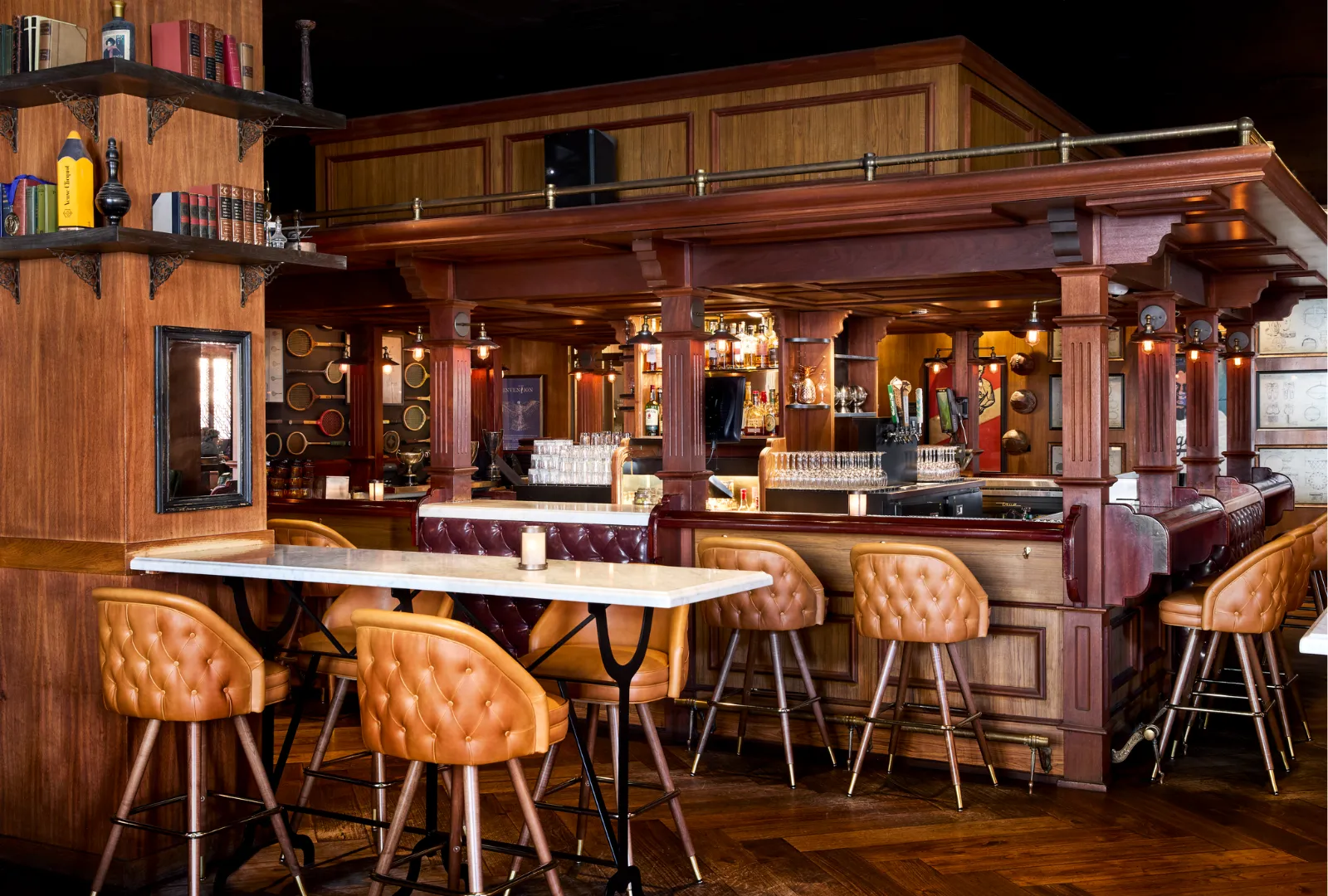Bar at the Los Angeles Athletic Club