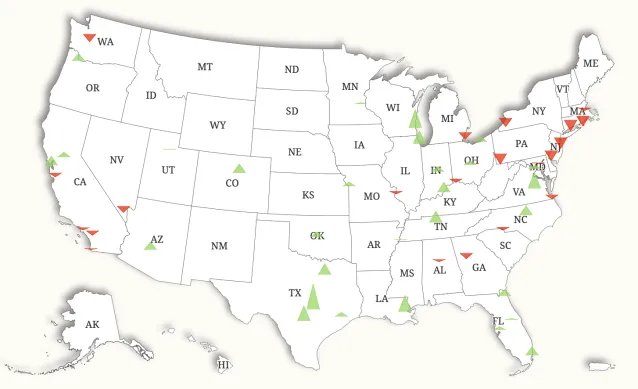 Map Reveals Cities Where Home Sales Are Soaring