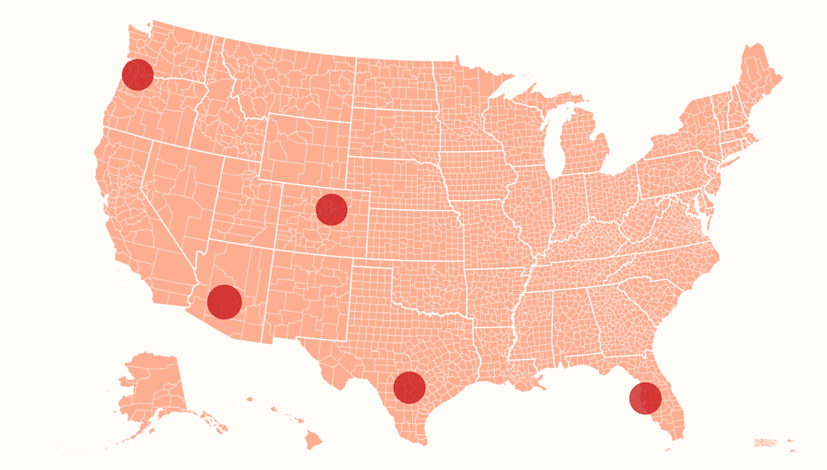 Map Shows Where Home Sellers Are Cutting Prices Most in America