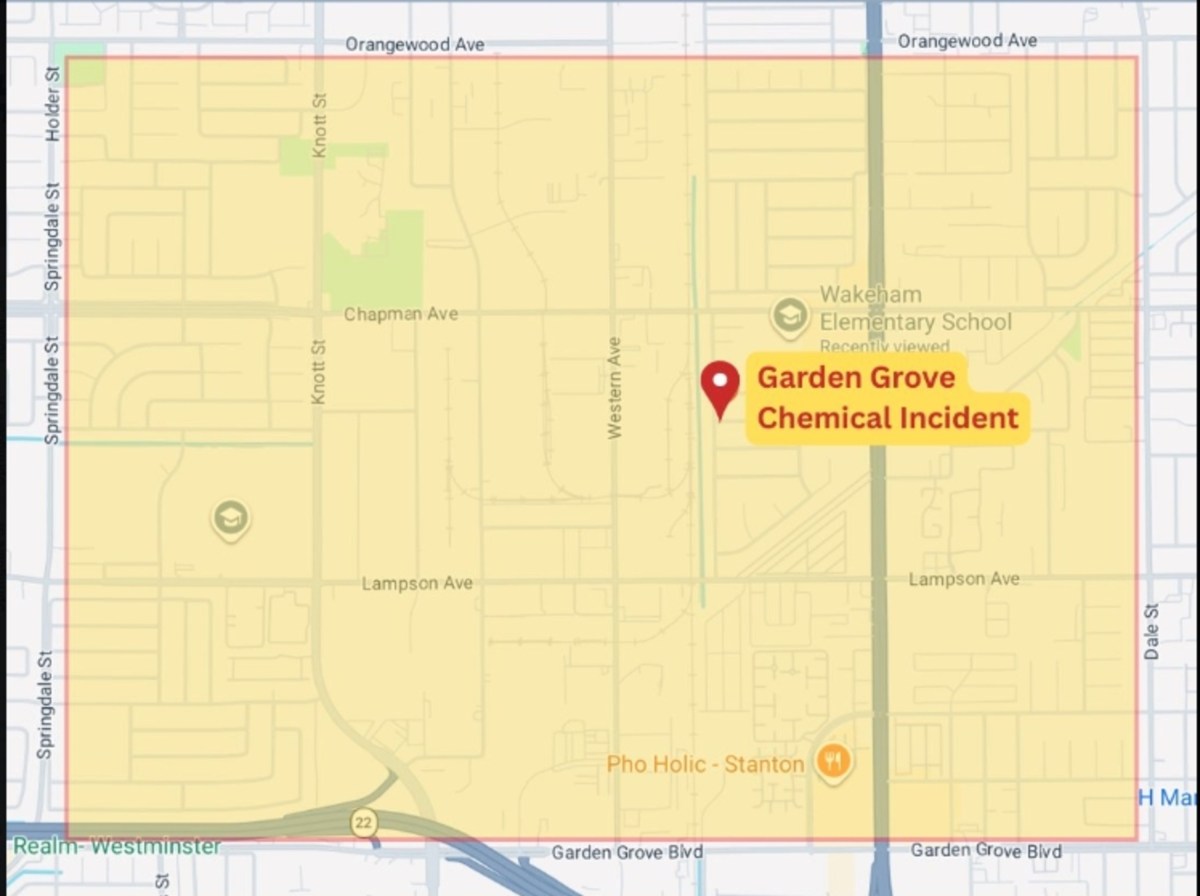 California Evacuation Map as Chemical Tank Will Fail or Explode: 'Very Bad'