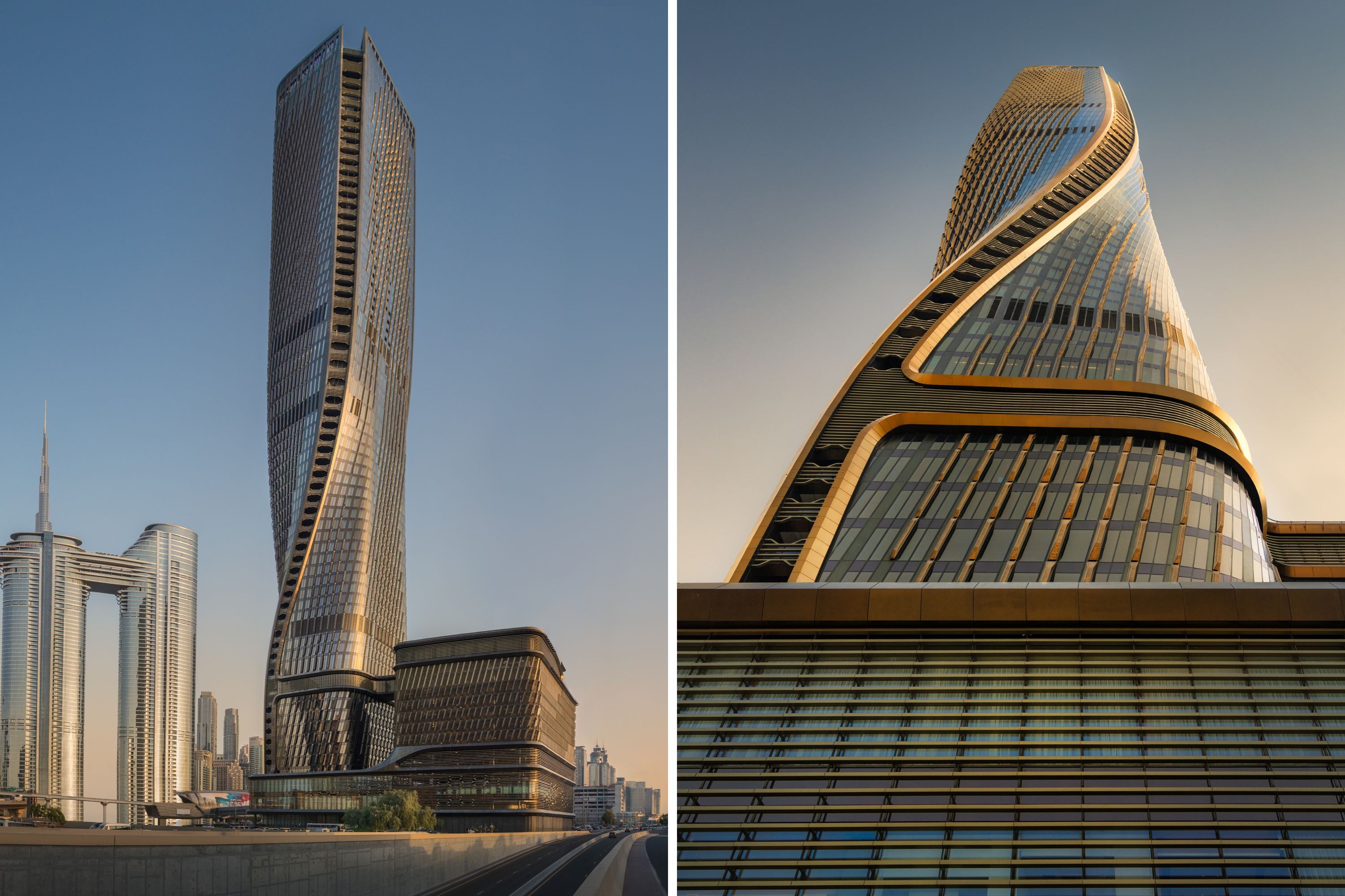パールタワー Dubai Unveils Twisting Ceramic-Clad Skyscraper Designed To Beat