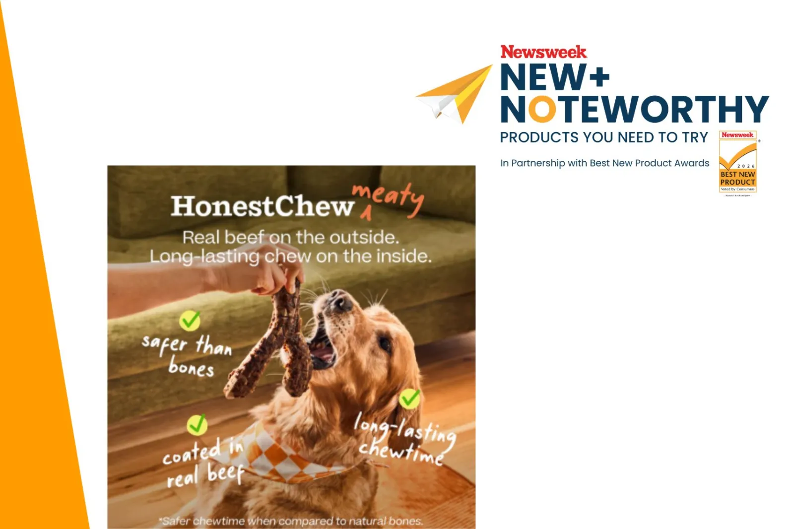 Woof HonestChew Meaty.
