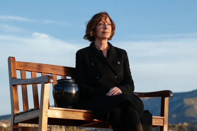 Allison Janney in 'Miss You, Love.' Photograph by Jordin Althaus/HBO.