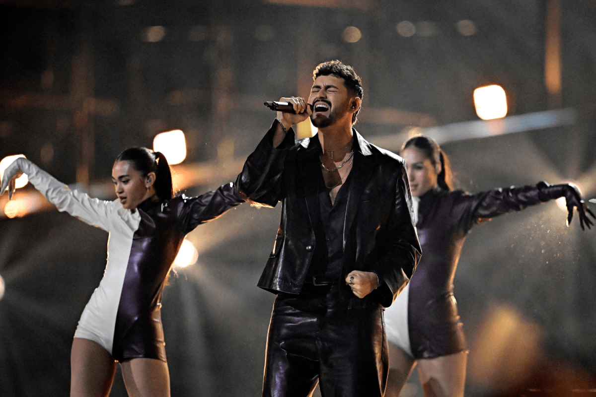 Israel's Eurovision Performance Disrupted With Call to 'Stop the Genocide'