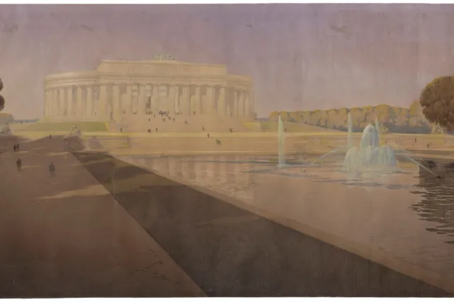 How the Lincoln Memorial Reflecting Pool Nearly Had a Pyramid - Newsweek