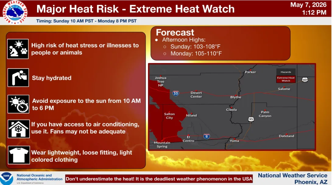 Millions Issued ‘Extreme’ Heat Warning for Mother’s Day Weekend - Newsweek