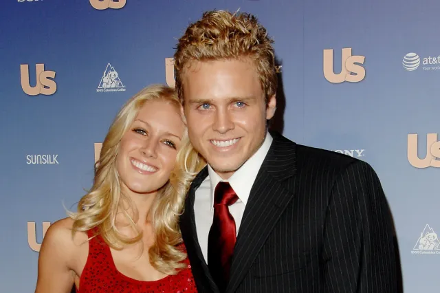 Actress Heidi Montag and actor Spencer Pratt arrive at the