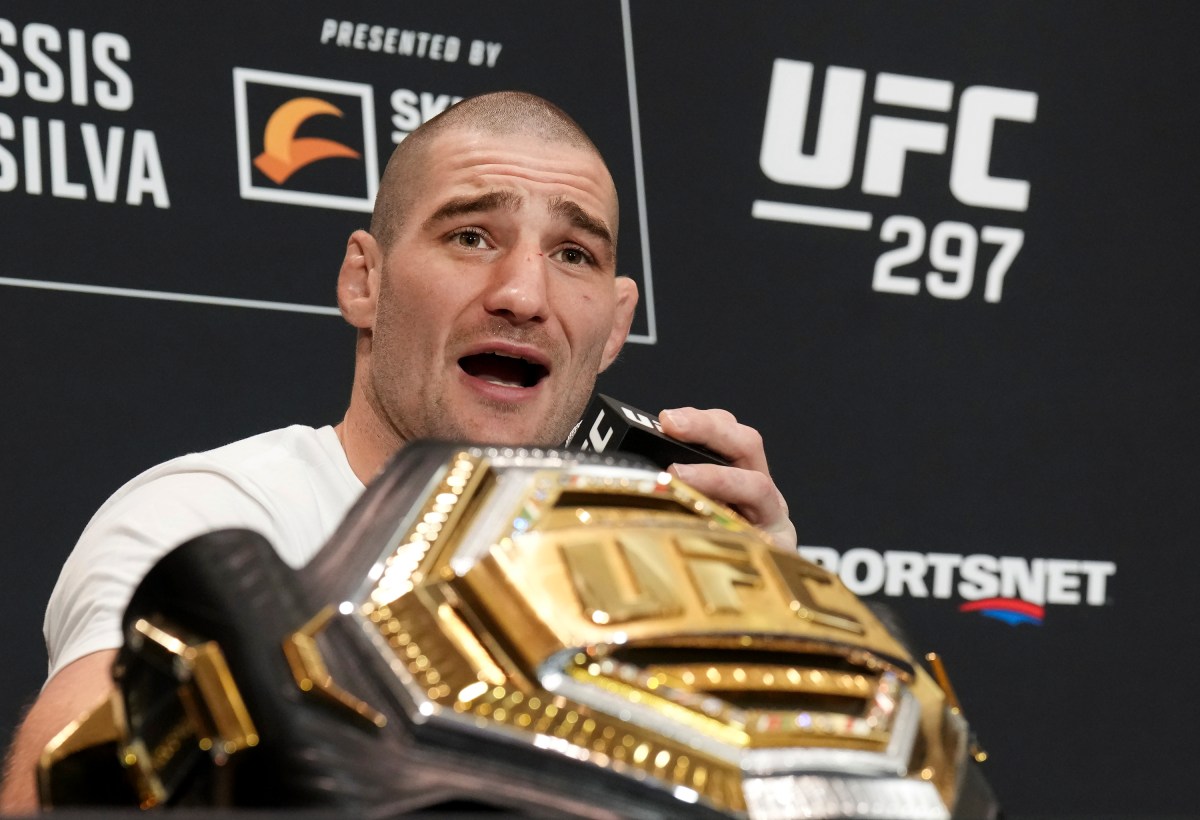 Sean Strickland Says White House Banned Him From UFC Card