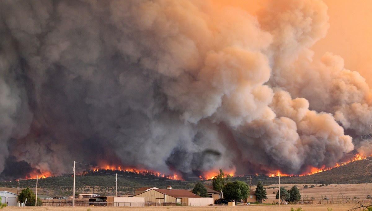 Aspen Acres Fire Tracker: Blaze Explodes To 23,000 Acres With No Air Support