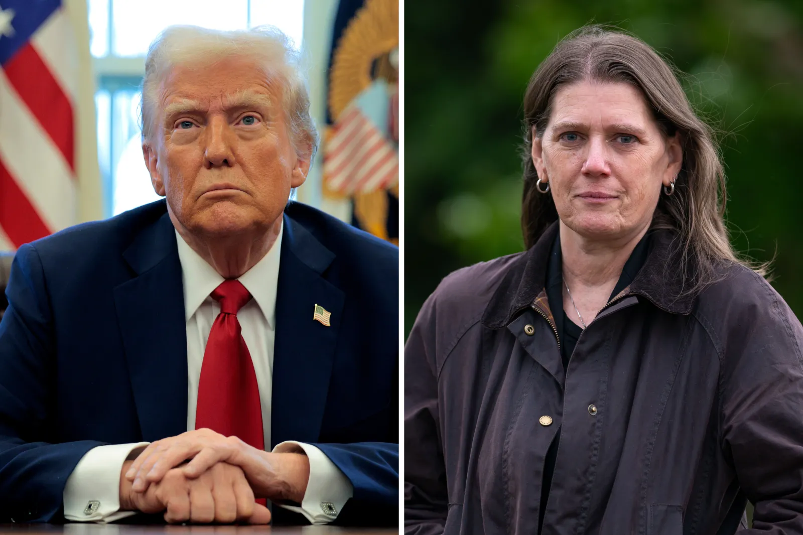 Mary Trump in Hay-on-Wye, Wales, on May 26, 2025.