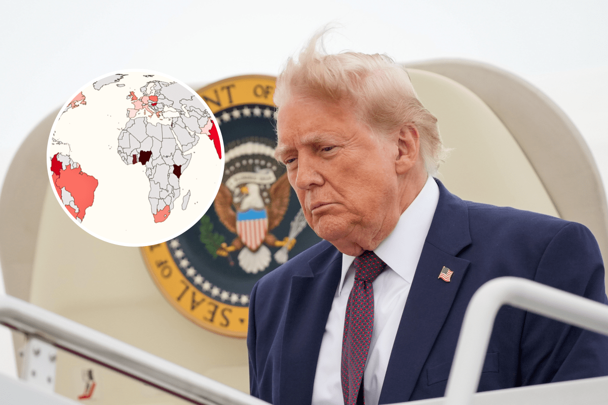Map Shows Countries With Most—And Least—Confidence in Trump