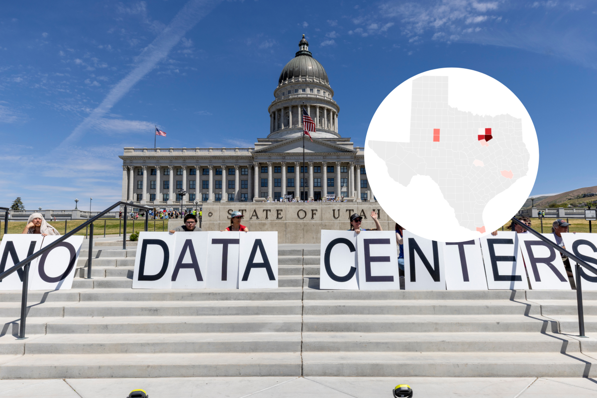 Map Shows Where Texas Facing Greatest Data Center Demands