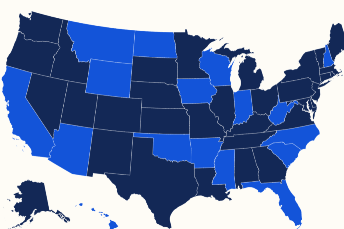 Map Shows States Where Juneteenth Is Legal Holiday Map Shows States Where Juneteenth Is Legal Holiday