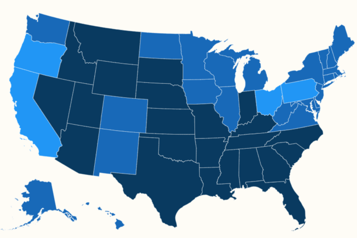 Map Shows Death Penalty Status in Each State as Dewine Calls for Ohio Ban