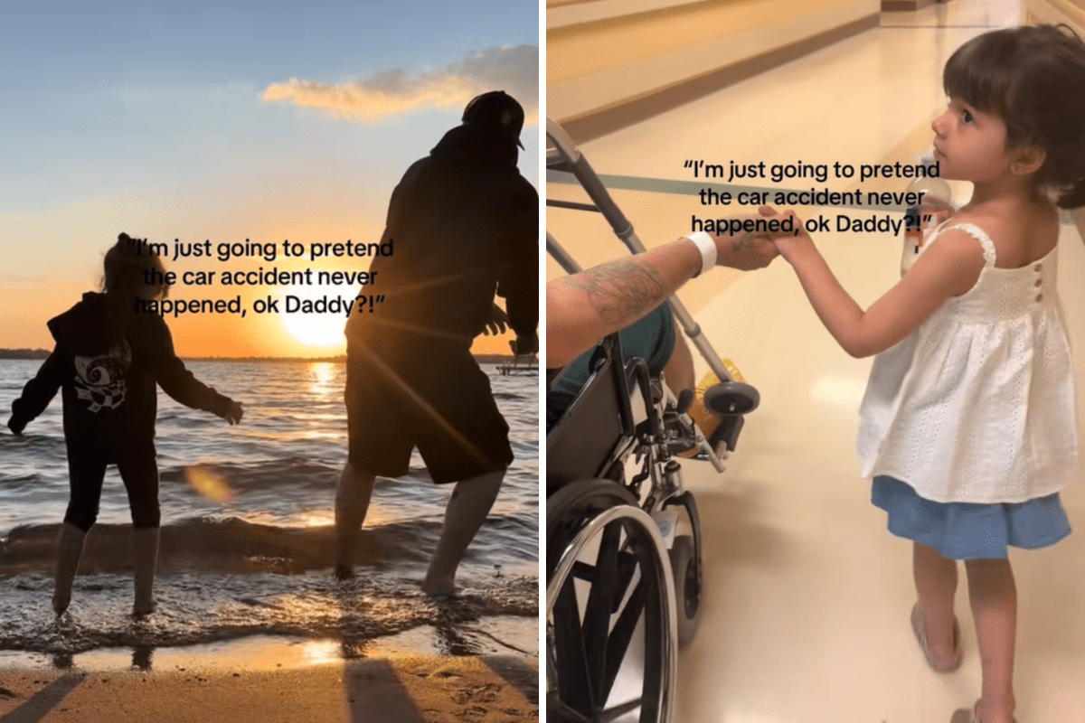 Dad Survives Car Crash, What Daughter, 5, Says After Leaves Him Speechless